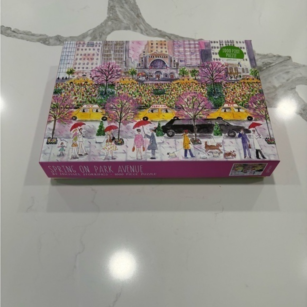 1000 piece puzzle‎ spring on Park Avenue